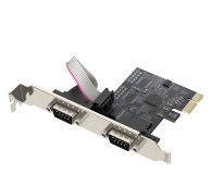 Akcesoria UNITEK PCI Express kontroler 2x RS-232 Y-7504BBK01